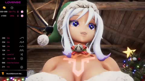 Elfie Love online show from 12.27.24