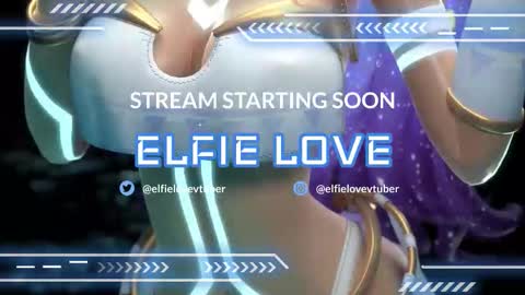 Elfie Love online show from 10.24.25