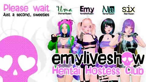 Snapshot of emyliveshow chatting on 03.11.26 Hentai Hostess Club online show from 03.11.26