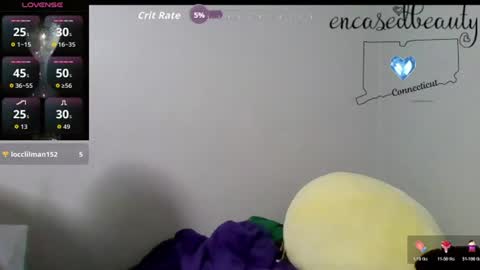 Snapshot of encasedbeauty chatting on 06.26.26 Ela online show from 06.26.26