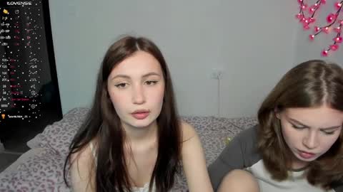 Snapshot of eumomino chatting on 05.13.26 Veronica Tiia Lilith left to right online show from 05.13.26