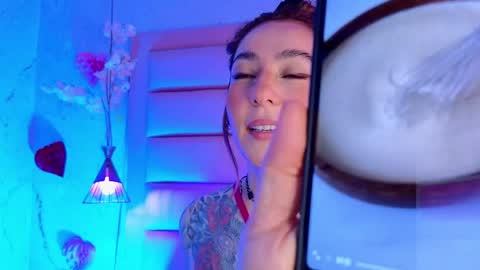 Snapshot of evangelyne1 chatting on 03.31.26 Evangelyne online show from 03.31.26