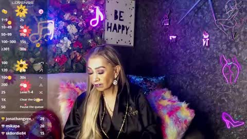 Snapshot of evelynagrey chatting on 01.30.25 EvelynaGrey online show from 01.30.25