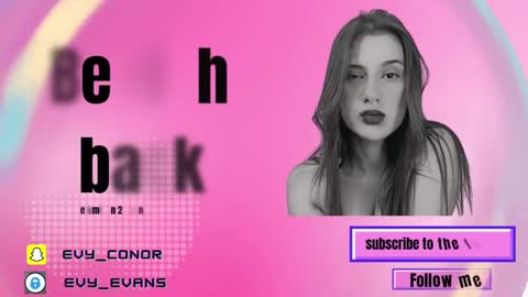 Snapshot of evy_conor chatting on 09.28.25 Evy conor online show from 09.28.25