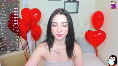 Snapshot of flufyfoxx chatting on 02.13.25 Lina online show from 02.13.25