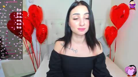 Snapshot of flufyfoxx chatting on 02.16.25 Lina online show from 02.16.25