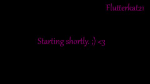 Snapshot of flutterkat21 chatting on 11.15.25 FlutterKat online show from 11.15.25