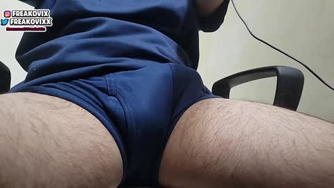 Snapshot of freakovix chatting on 01.18.25 FreakoVix online show from 01.18.25