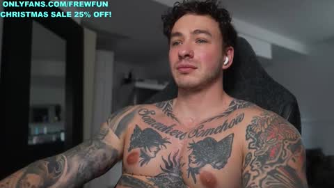 Snapshot of frewfun chatting on 11.25.25 cameron online show from 11.25.25