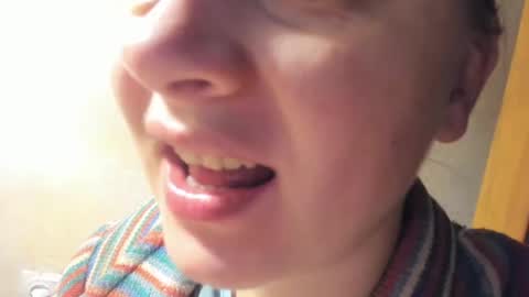 Snapshot of frumcake chatting on 02.08.25 FrumCake online show from 02.08.25