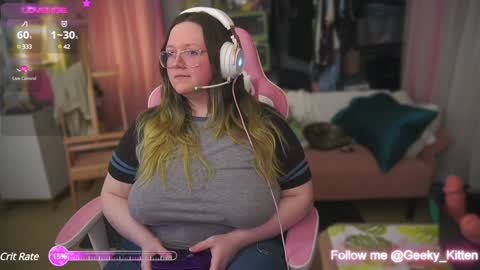 Geeky Kitten Leina -  online show from 01.14.25