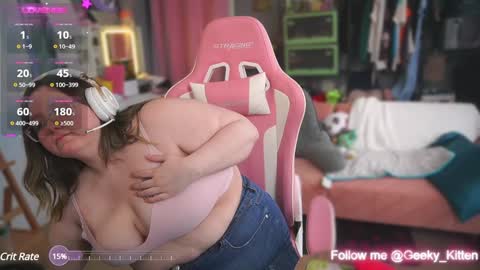 Geeky Kitten Leina -  online show from 01.25.25