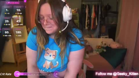 Geeky Kitten Leina -  online show from 02.09.25