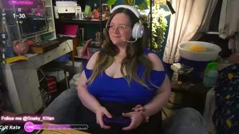 Geeky Kitten Leina -  online show from 09.22.25