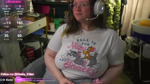 Geeky Kitten Leina -  online show from 09.29.25