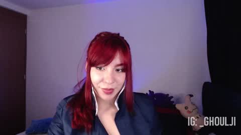 Snapshot of ghoulji chatting on 02.23.25 Annie   Im going to be offline from 29nov to 3dec online show from 02.23.25