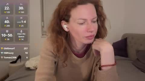 Snapshot of gingermak chatting on 04.13.26 Michelle online show from 04.13.26
