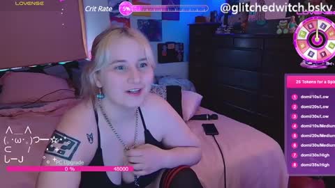 Snapshot of glitchwitch chatting on 01.24.25 Glitch online show from 01.24.25