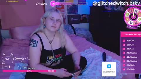 Snapshot of glitchwitch chatting on 01.26.25 Glitch online show from 01.26.25