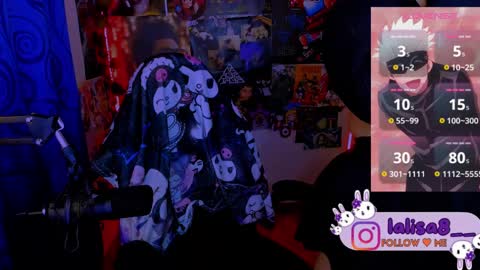 Snapshot of gloriette__ chatting on 03.10.25 LALISA online show from 03.10.25