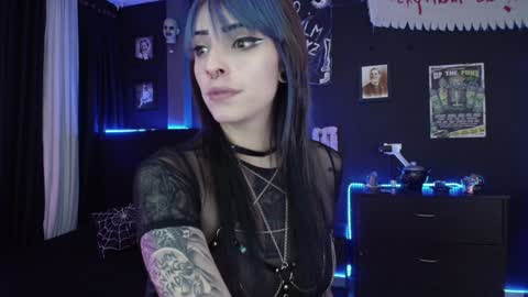 Snapshot of goddess_mortem chatting on 01.17.25 Mortem model independientfollow me on my telegram channel online show from 01.17.25