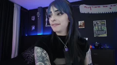Snapshot of goddess_mortem chatting on 01.23.25 Mortem model independientfollow me on my telegram channel online show from 01.23.25