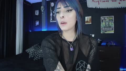 Snapshot of goddess_mortem chatting on 01.24.25 Mortem model independientfollow me on my telegram channel online show from 01.24.25