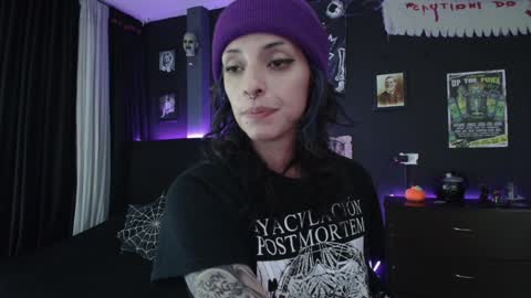Snapshot of goddess_mortem chatting on 01.26.25 Mortem model independientfollow me on my telegram channel online show from 01.26.25