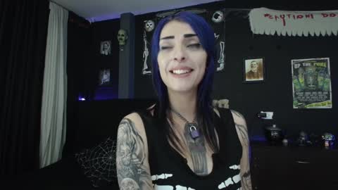 Snapshot of goddess_mortem chatting on 02.19.25 Mortem model independientfollow me on my telegram channel online show from 02.19.25