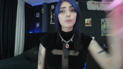 Snapshot of goddess_mortem chatting on 02.22.25 Mortem model independientfollow me on my telegram channel online show from 02.22.25
