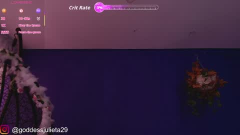 Snapshot of goddessjulieta chatting on 07.08.26 Julieta online show from 07.08.26