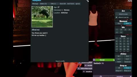 Snapshot of grs08 chatting on 10.02.25 Stella online show from 10.02.25