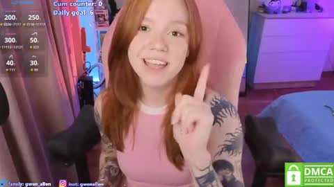 Snapshot of gwen_allen chatting on 06.21.26 I am Gwen online show from 06.21.26