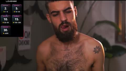 HairyRobXxX online show from 10.31.25