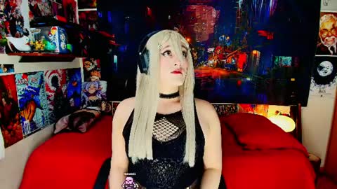 Snapshot of hakudoll chatting on 07.12.26 Haku online show from 07.12.26