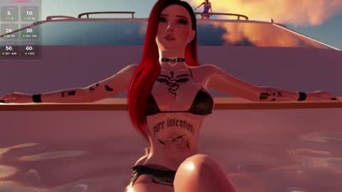 Snapshot of hannah3dx chatting on 02.25.26 Hannah online show from 02.25.26