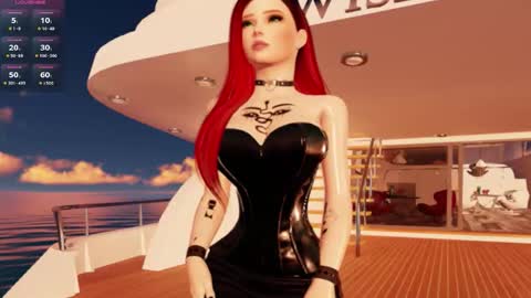 Snapshot of hannah3dx chatting on 02.25.26 Hannah online show from 02.25.26