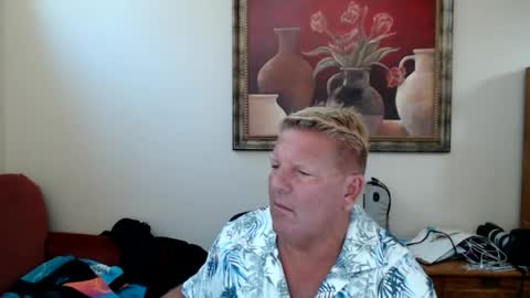 Snapshot of hardblondcouplehawaii chatting on 06.24.26 Steele and Cassie online show from 06.24.26