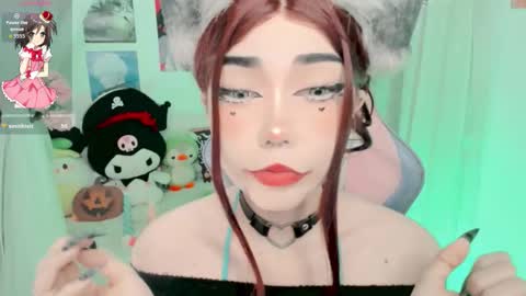 Snapshot of haru_lee chatting on 10.14.25 Haru online show from 10.14.25