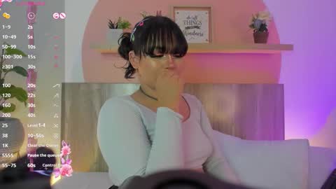 Snapshot of harubun chatting on 10.29.25 L A U R A online show from 10.29.25