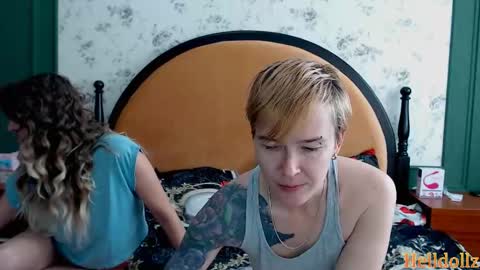 Snapshot of helldollz chatting on 10.22.25 HellDollz  online show from 10.22.25