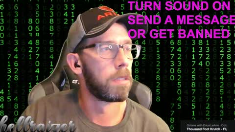 Snapshot of hellraizer chatting on 12.30.24 hellraizer online show from 12.30.24