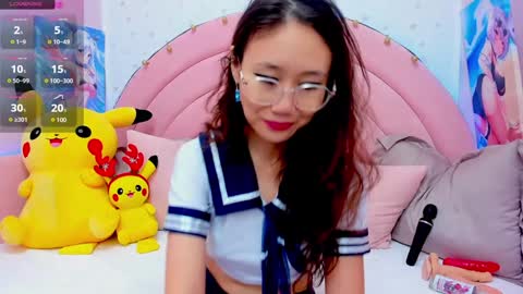 Snapshot of hikori_ chatting on 01.08.25 Hikori online show from 01.08.25