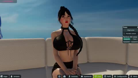 Snapshot of hinata__sweet chatting on 01.17.26 Hanna online show from 01.17.26