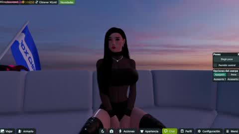Snapshot of hinata__sweet chatting on 06.09.26 Hanna online show from 06.09.26