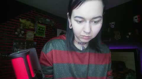 Snapshot of horror_circus chatting on 09.27.25 Messalina Horror online show from 09.27.25