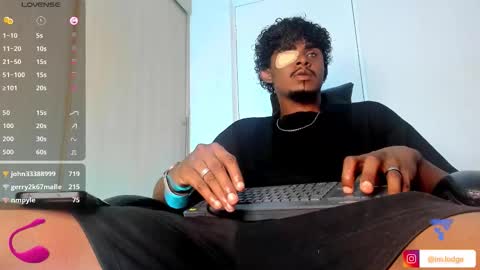 Snapshot of imlodge chatting on 09.20.25 Camilo Lodge online show from 09.20.25