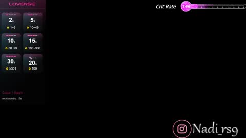 Snapshot of imnadiaroses chatting on 02.09.25 Nadia online show from 02.09.25