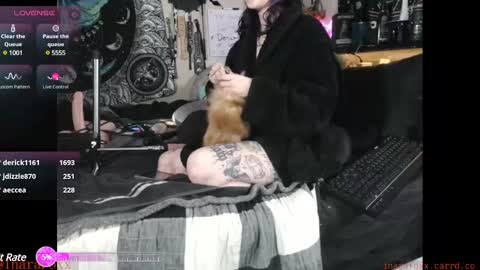 Inarafoxx online show from 02.20.25