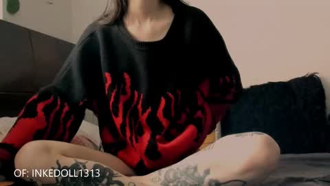 Snapshot of inkedoll chatting on 10.05.25 Jenny online show from 10.05.25